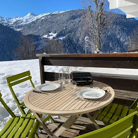 Appartamento Avec Terrasse Plein Sud Vu Montagne